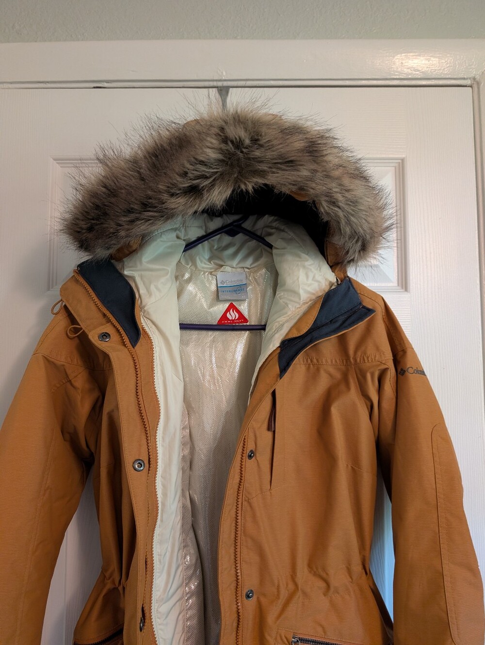Columbia Women's Yellow 3 In 1 Parka Jacket